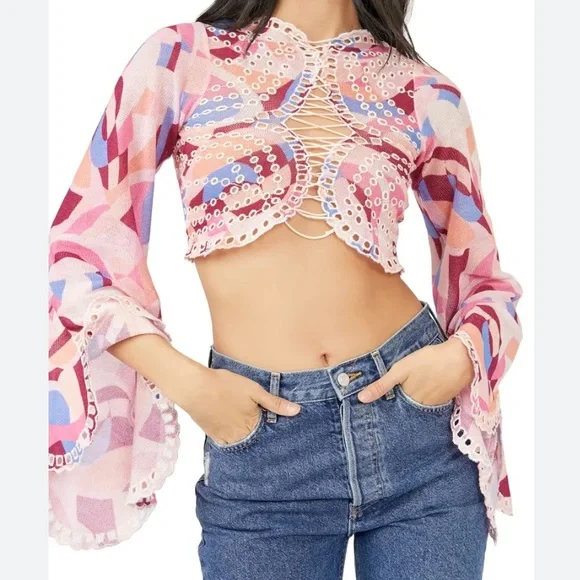 Final price ✨NWT Free People crop - Picture 2 of 7